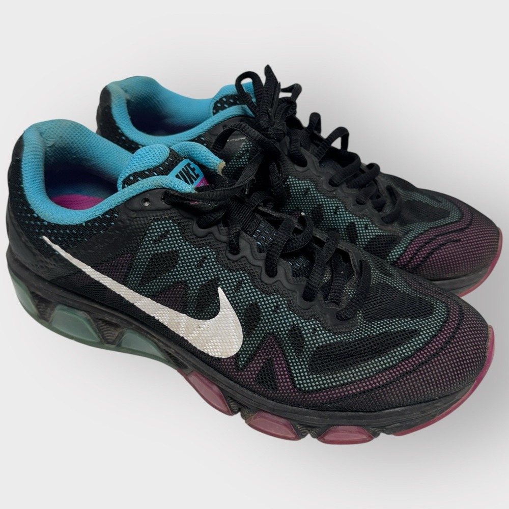 Nike Air Max Tailwind 7 Black/Clearwater 683635 004 Women Running Shoes US 8.5 - Picture 2 of 8